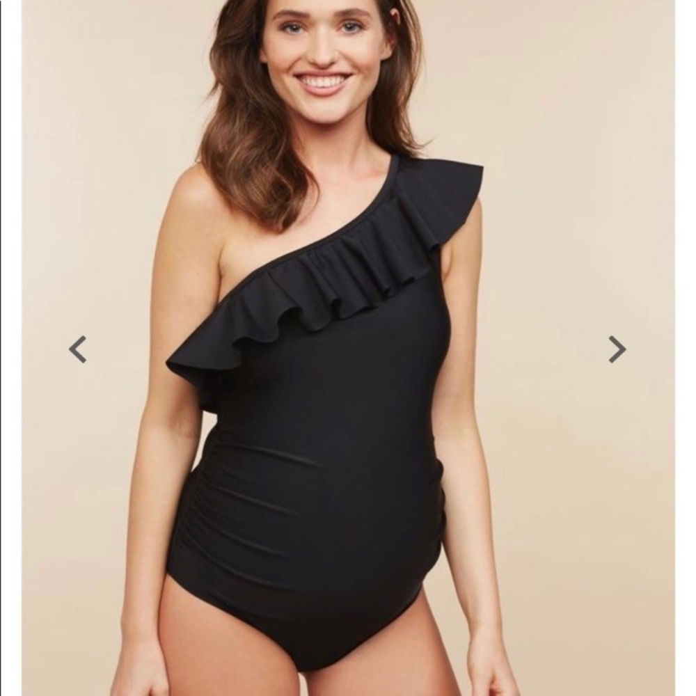 Motherhood Maternity One Piece Swimsuit
